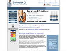 Tablet Screenshot of endowmaxoil.com